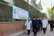 بازدید معاون درمان دانشگاه از بیمارستان ضیائیان انجام شد