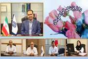 پیام تبریک دسته جمعی رئیس، مدیر و معاونان درمان،آموزش و پژوهش به مناسبت روز پزشک