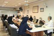 مراسم هفته سلامت بانوان با حضور مدیر بیمارستان برگزار شد.