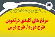 برگزاری کارگاه با عنوان سرنخ های کلیدی طرح دوره، طرح درس ویژه اعضای هیات علمی در بیمارستان ضیائیان