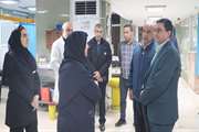 بازدید نوروزی رئیس دانشگاه علوم پزشکی تهران از بیمارستان ضیائیان در روز دوم بهار 1405