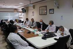 پنجمین جلسه مدیریت اجرایی بیمارستان ضیائیان برگزار شد.