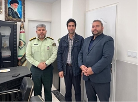 نشست مدیر بیمارستان ضیائیان و سرکلانتر دهم پلیس پایتخت با هدف ارتقای امنیت و تسهیل خدمات درمانی