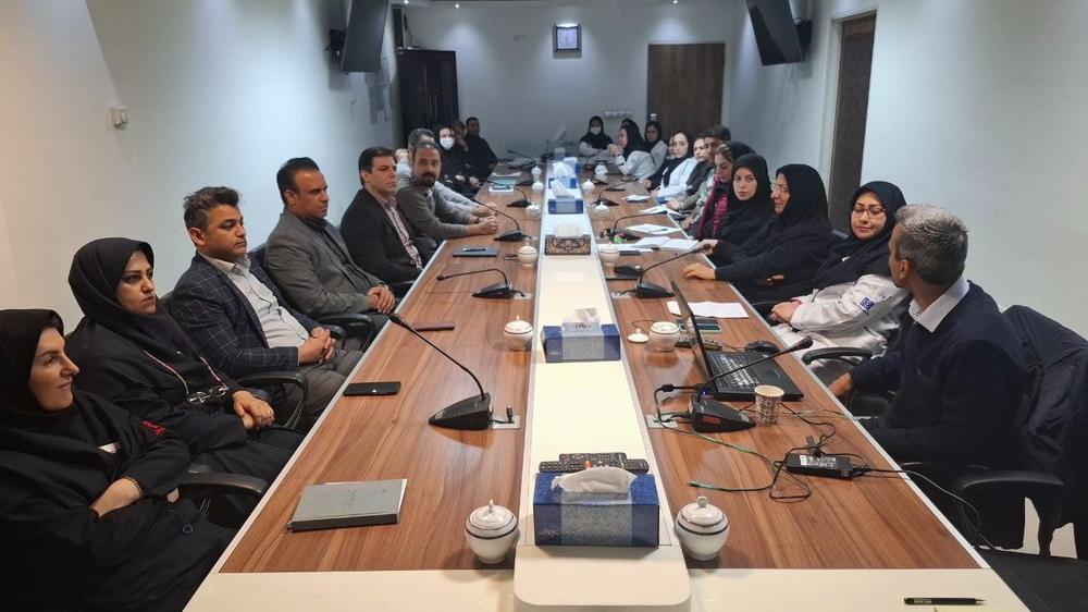 کارگاه آموزشی تخلیه و اجرای کد ۱۰۰ در بیمارستان ضیائیان برگزار شد