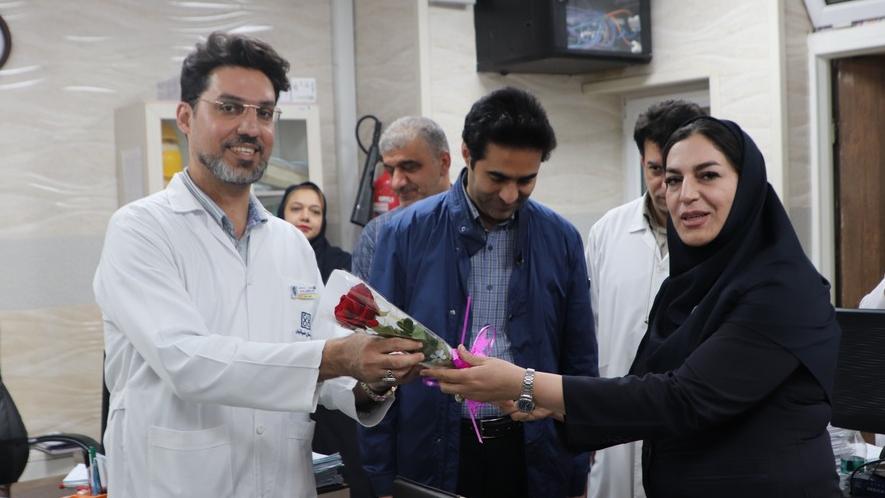 گرامیداشت روز ملی مدیریت و فناوری اطلاعات سلامت در بیمارستان ضیائیان