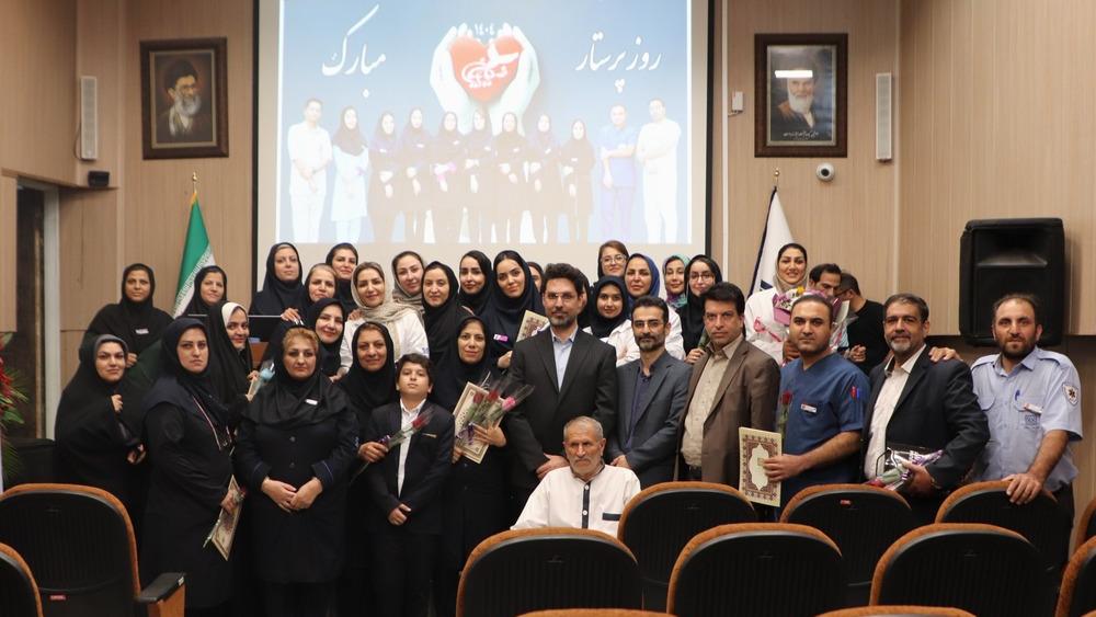 جشن میلاد حضرت زینب (س) و روز پرستار در بیمارستان ضیائیان برگزار شد